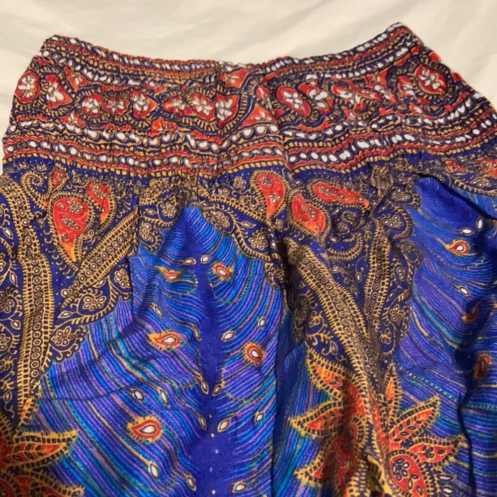 Indian style rayon joggers size small - Picture 2 of 8
